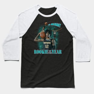 Ja Morant Rookie of the Year Baseball T-Shirt